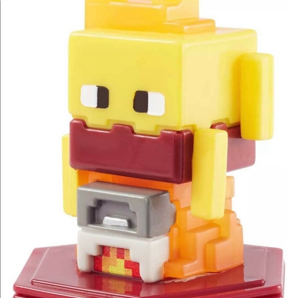Minecraft Earth Boost Mini Figure Toy Smelting Blaze Mojang - Picture 4 of 7